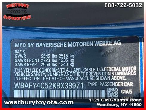 Used 2019 BMW M850i xDrive Convertible AWD/4WD image 23