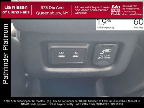 New 2026 Nissan Pathfinder Platinum image 36