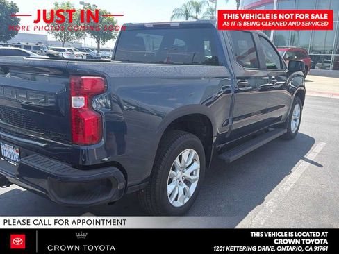 Used 2023 Chevrolet Silverado 1500 Custom w/ LPO, Dark Essentials Package RWD image 3
