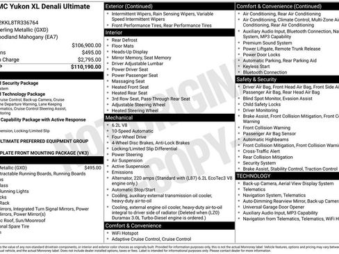 New 2026 GMC Yukon XL Denali Ultimate AWD/4WD image 5