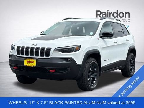 Used 2022 Jeep Cherokee Trailhawk w/ Trailer Tow Group AWD/4WD image 3