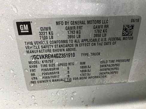 Used 2016 Chevrolet Silverado 1500 LT w/ All Star Edition image 21