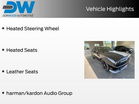 Used 2014 Dodge Challenger SRT8 w/ Harman/Kardon Audio Group RWD image 2
