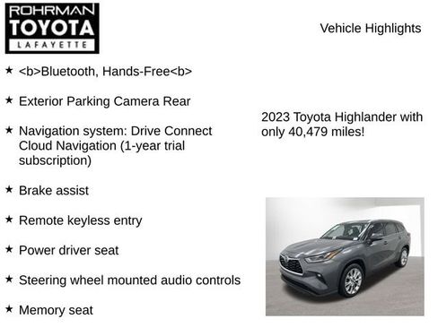Used 2023 Toyota Highlander Limited image 7