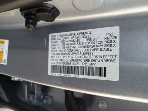 Used 2022 Honda Pilot Special Edition image 10