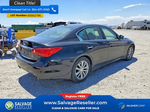 Used 2014 INFINITI Q50 Premium w/ Navigation Package AWD/4WD image 4