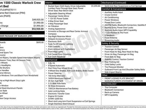 Used 2023 RAM 1500 Classic Warlock AWD/4WD image 37