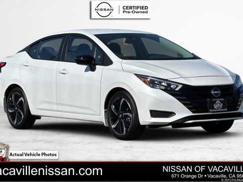 Certified 2025 Nissan Versa SR w/ Trunk Package FWD image 1