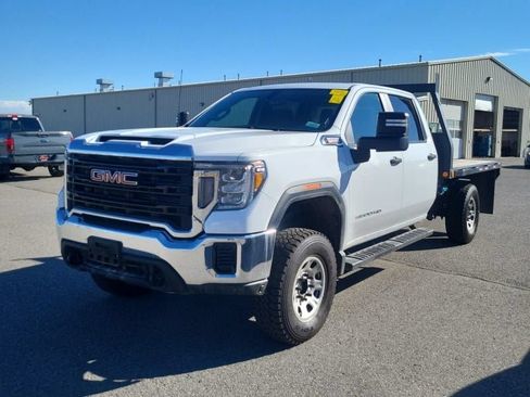 Used 2021 GMC Sierra 3500 4x4 Crew Cab w/ Fleet Convenience Package image 1