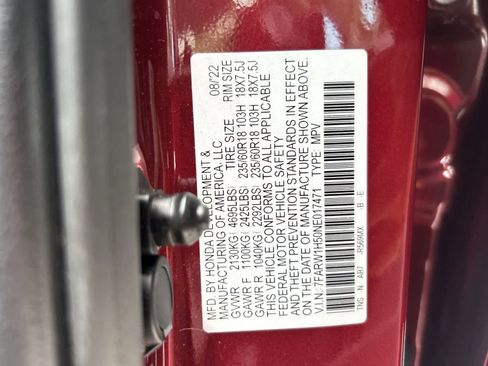 Certified 2022 Honda CR-V EX image 2