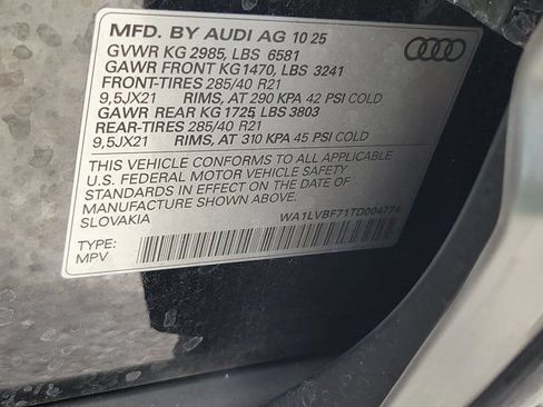 Certified 2026 Audi Q7 3.0T Premium Plus w/ Premium Plus Package AWD/4WD image 31