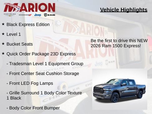 New 2026 RAM 1500 Express AWD/4WD image 5