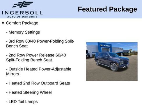 Used 2026 Chevrolet Tahoe Z71 w/ Comfort Package AWD/4WD image 15