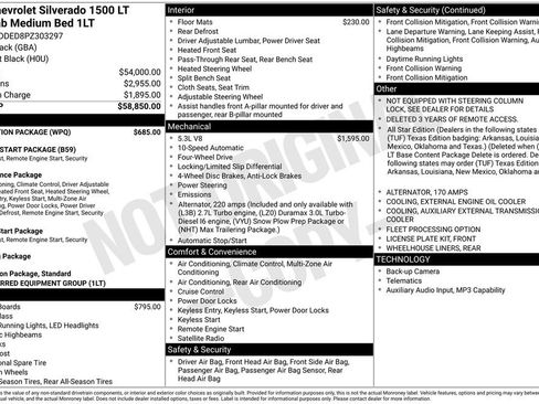 Used 2023 Chevrolet Silverado 1500 LT w/ Protection Package AWD/4WD image 28