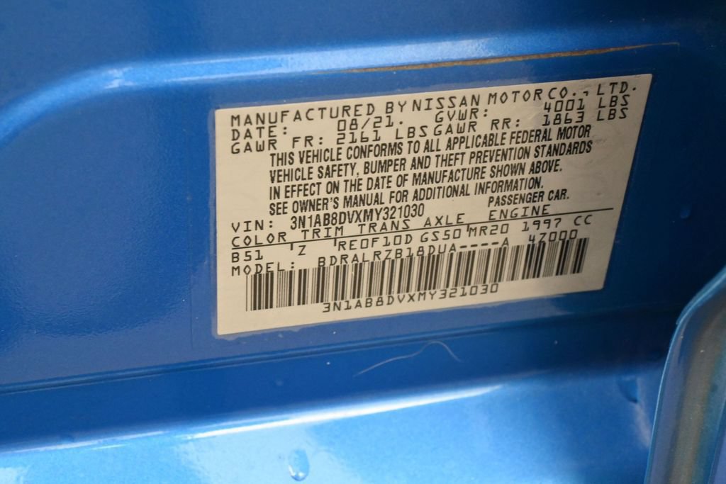 Used 2021 Nissan Sentra SR FWD image 17