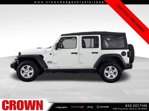 Certified 2022 Jeep Wrangler Unlimited Sport image 4