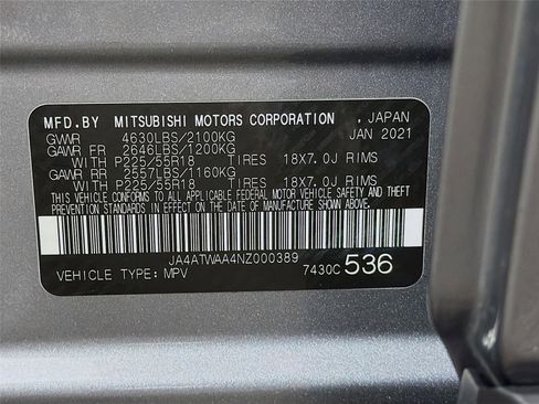 Used 2022 Mitsubishi Eclipse Cross SEL image 31