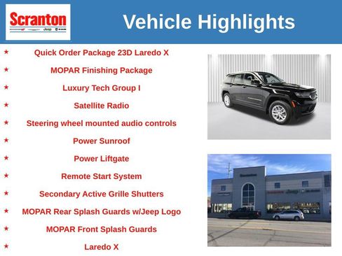 New 2025 Jeep Grand Cherokee Laredo X w/ Luxury Tech Group I image 6