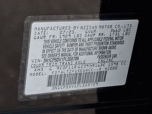 Certified 2023 Nissan Kicks SR w/ SR Premium Package FWD image 26