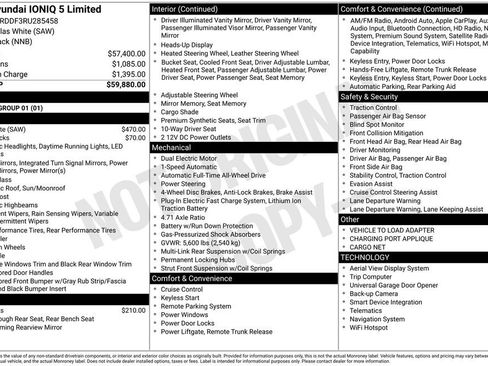 Used 2024 Hyundai Ioniq 5 Limited AWD/4WD image 5