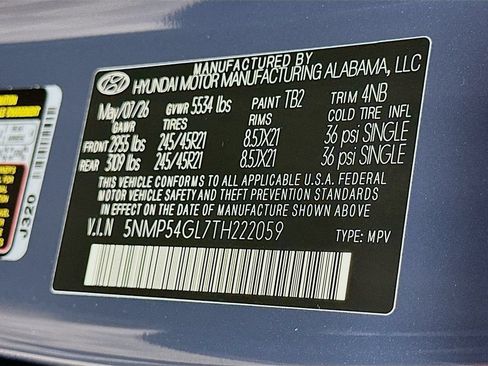 New 2026 Hyundai Santa Fe Calligraphy FWD image 23
