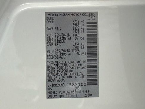 Used 2020 Nissan Pathfinder SL w/ Rock Creek Edition FWD image 16