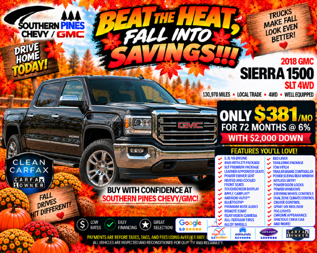 Certified 2018 GMC Sierra 1500 SLT AWD/4WD image 5