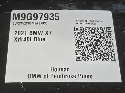 Used 2021 BMW X7 xDrive40i w/ Premium Package AWD/4WD image 25