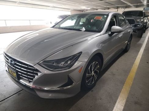 Used 2021 Hyundai Sonata Blue FWD image 4