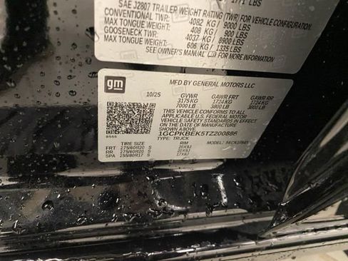 New 2026 Chevrolet Silverado 1500 Custom w/ Turbomax Blackout Package image 32