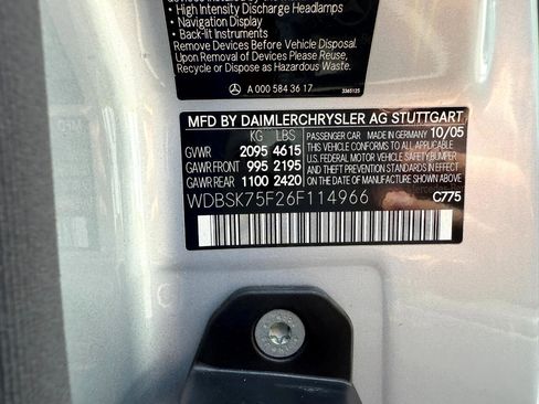 Used 2006 Mercedes-Benz SL 500 image 48