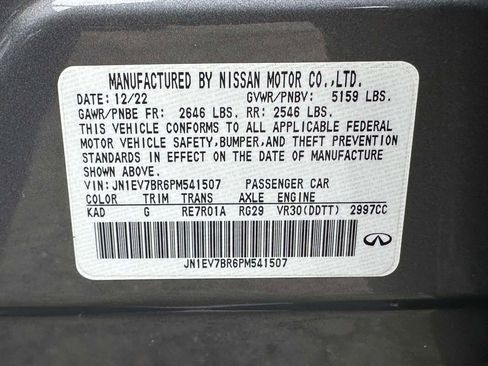 Used 2023 INFINITI Q50 Luxe w/ Cargo Package AWD/4WD image 39