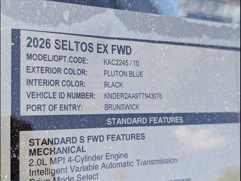 New 2026 Kia Seltos EX FWD image 14