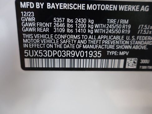 Used 2024 BMW X3 xDrive30i w/ Premium Package AWD/4WD image 44