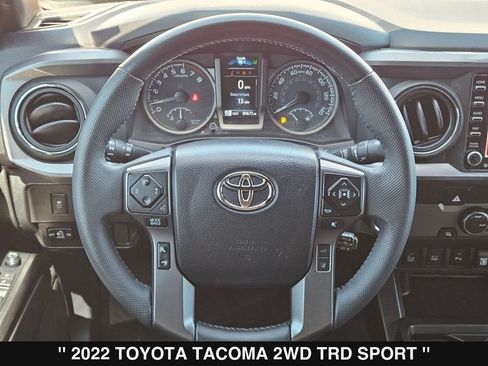 Used 2022 Toyota Tacoma TRD Sport w/ Technology Package RWD image 22