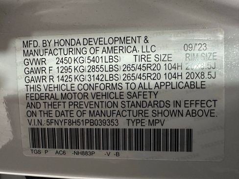 Used 2023 Honda Passport EX-L image 11