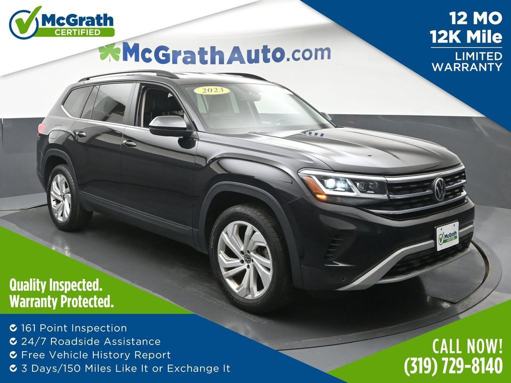 Used 2023 Volkswagen Atlas SE AWD/4WD image 1