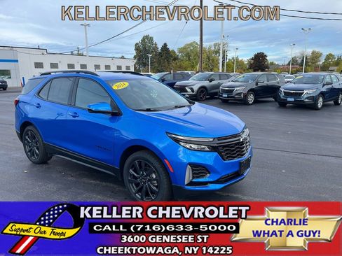 Certified 2024 Chevrolet Equinox RS w/ RS Leather Package AWD/4WD image 1