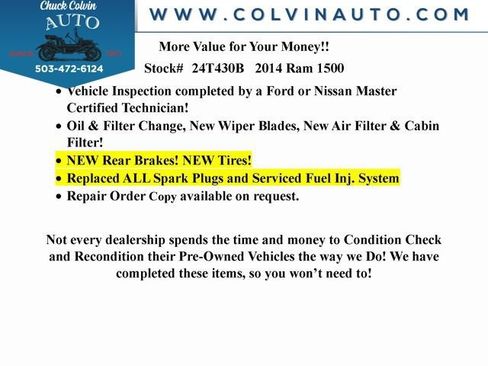 Used 2014 RAM 1500 Classic SLT image 4