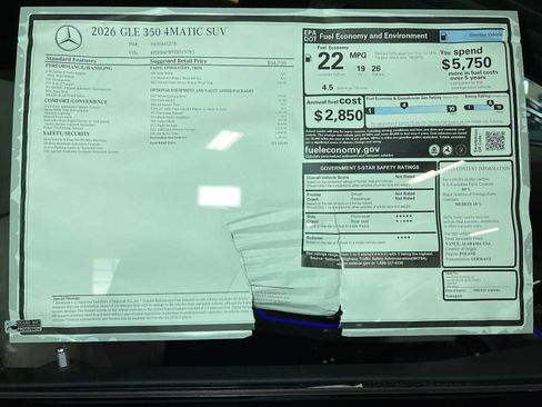 New 2026 Mercedes-Benz GLE 350 4MATIC image 44
