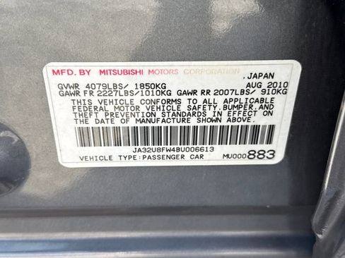 Used 2011 Mitsubishi Lancer GTS image 18