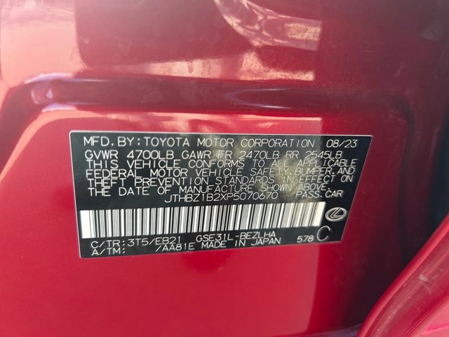 Used 2023 Lexus IS 350 F Sport w/ Accessory Package 2 RWD image 10