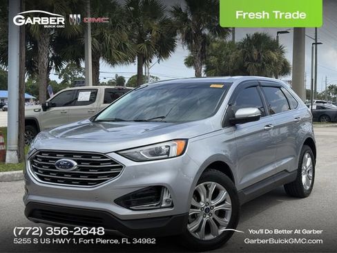 Used 2021 Ford Edge Titanium FWD image 1