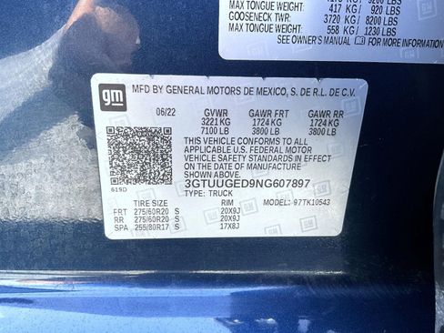 Used 2022 GMC Sierra 1500 Denali AWD/4WD image 26