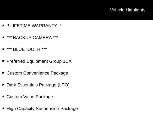 Used 2022 Chevrolet Silverado 1500 Custom w/ LPO, Dark Essentials Package AWD/4WD image 34