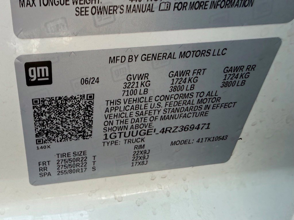 Used 2024 GMC Sierra 1500 Denali w/ Denali Reserve Package AWD/4WD image 34