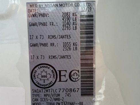 Used 2020 Nissan Rogue S FWD image 18