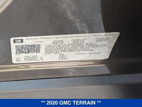 Used 2020 GMC Terrain SLE w/ Driver Convenience Package AWD/4WD image 32