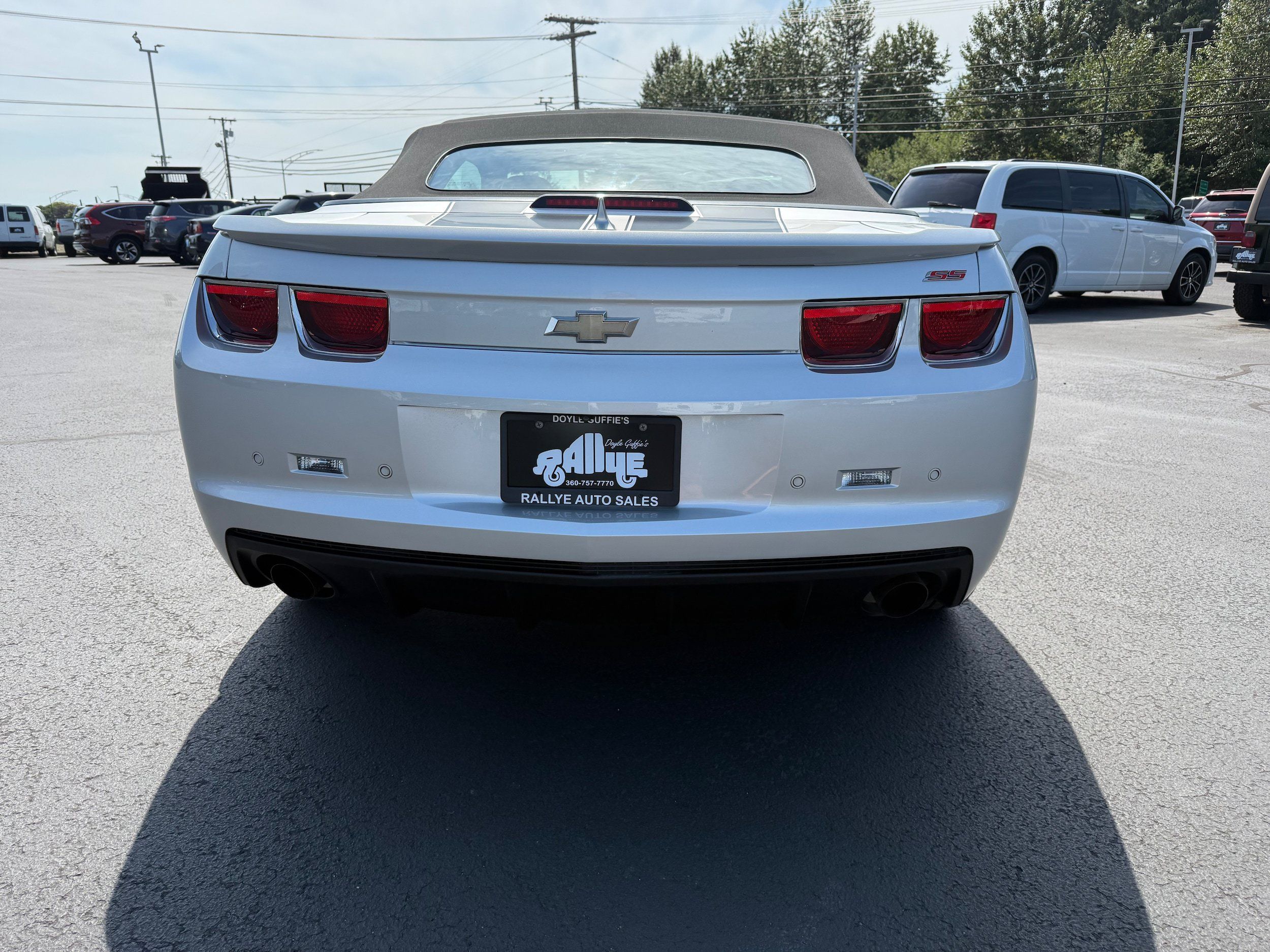 Used 2012 Chevrolet Camaro SS w/ RS Package RWD image 6