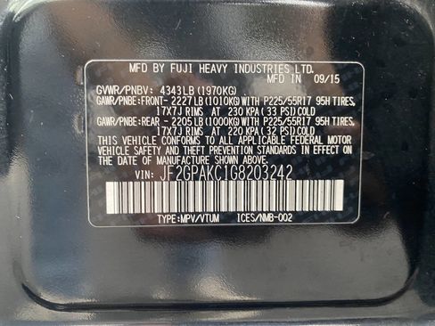 Used 2016 Subaru Crosstrek 2.0i Limited w/ Popular Package #2 image 31